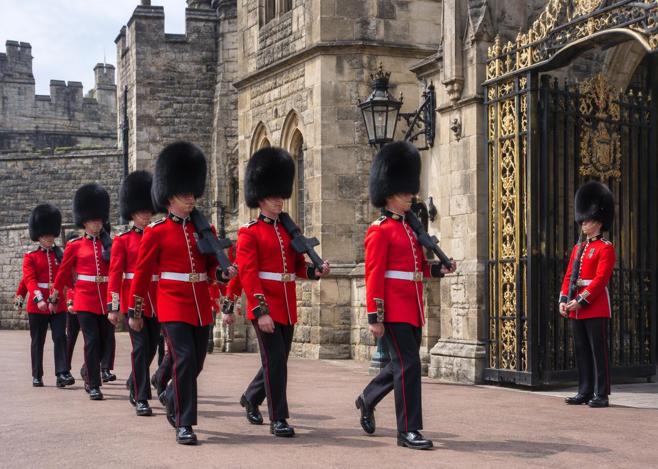 Changing the Guard at Windsor Castle